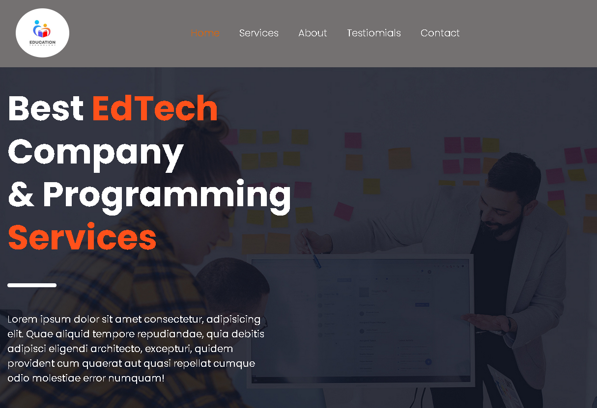 EdTech WEBPAGE